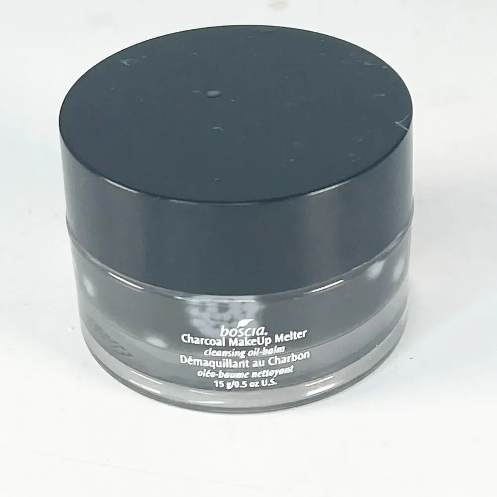 Boscia Charcoal MakeUp Melter Oil Balm Remover Cleanser Travel .5 fl oz 15g New